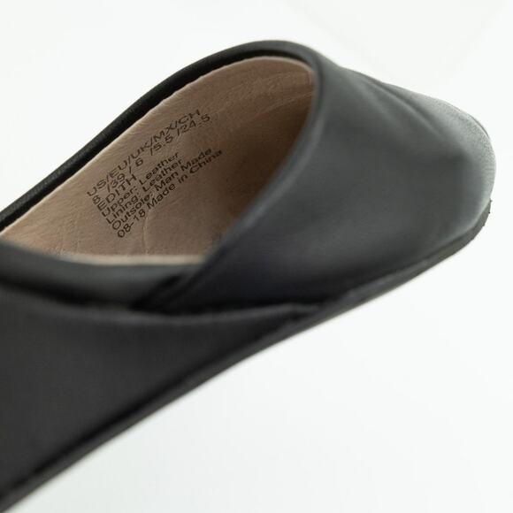 Kenneth Cole Edith Wedge Heel Black Leather 8 M - Picture 5 of 10